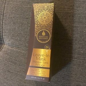 UNOPENED Moroccan Gold Series Leave-In Mask